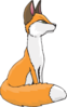 Proud Fox Clip Art